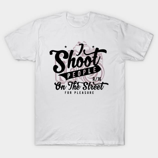 Street Photographer T-Shirt by Dojaja